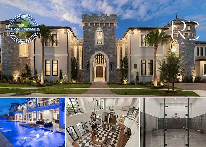 Luxurious 15 Bedroom Villa In Orlando6515 Kissimmee